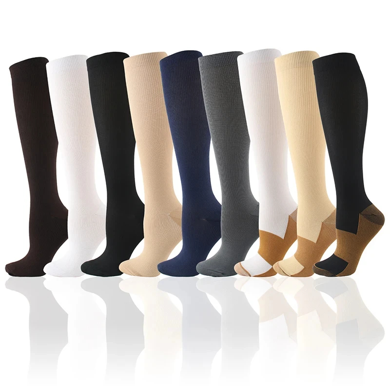 Compression Sock Medical - جوارب ضغط طبية مرنة ، أحادية