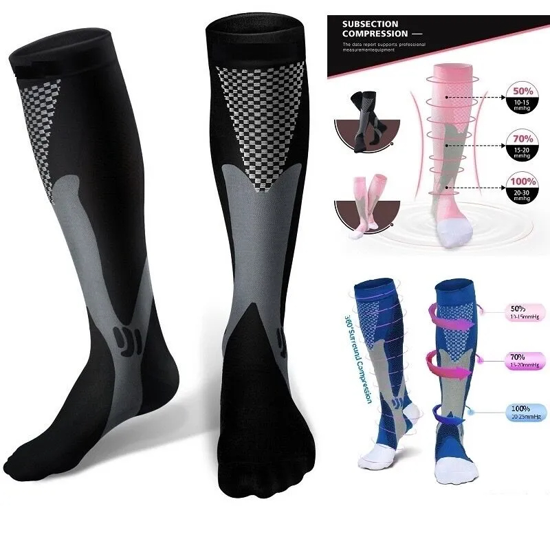 Compression Sock Medical - الطبية ضغط الجوارب الرياضية ، مكافحة