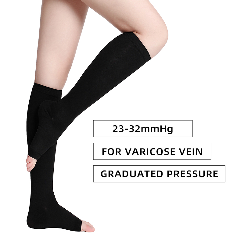 Compression Sock Medical - جوارب نسائية ضاغطة طبية من Legbeauty