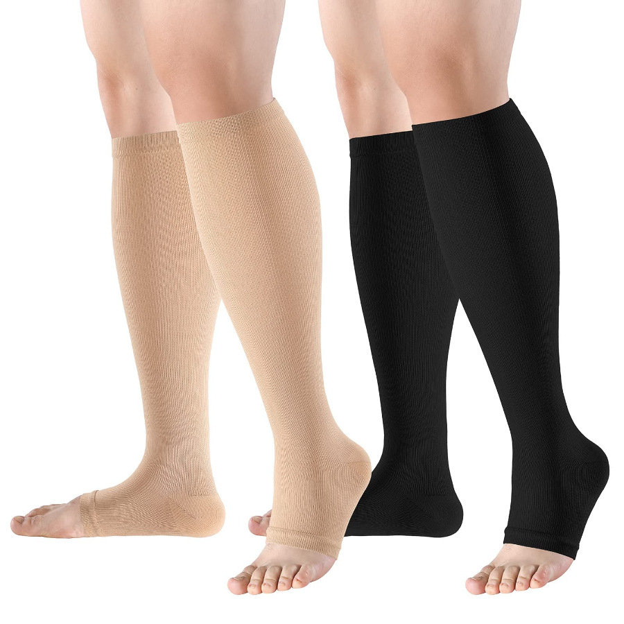 جوارب ضغط طبية للساق والربلة ل - مراجعة Compression Sock Medical وسعره