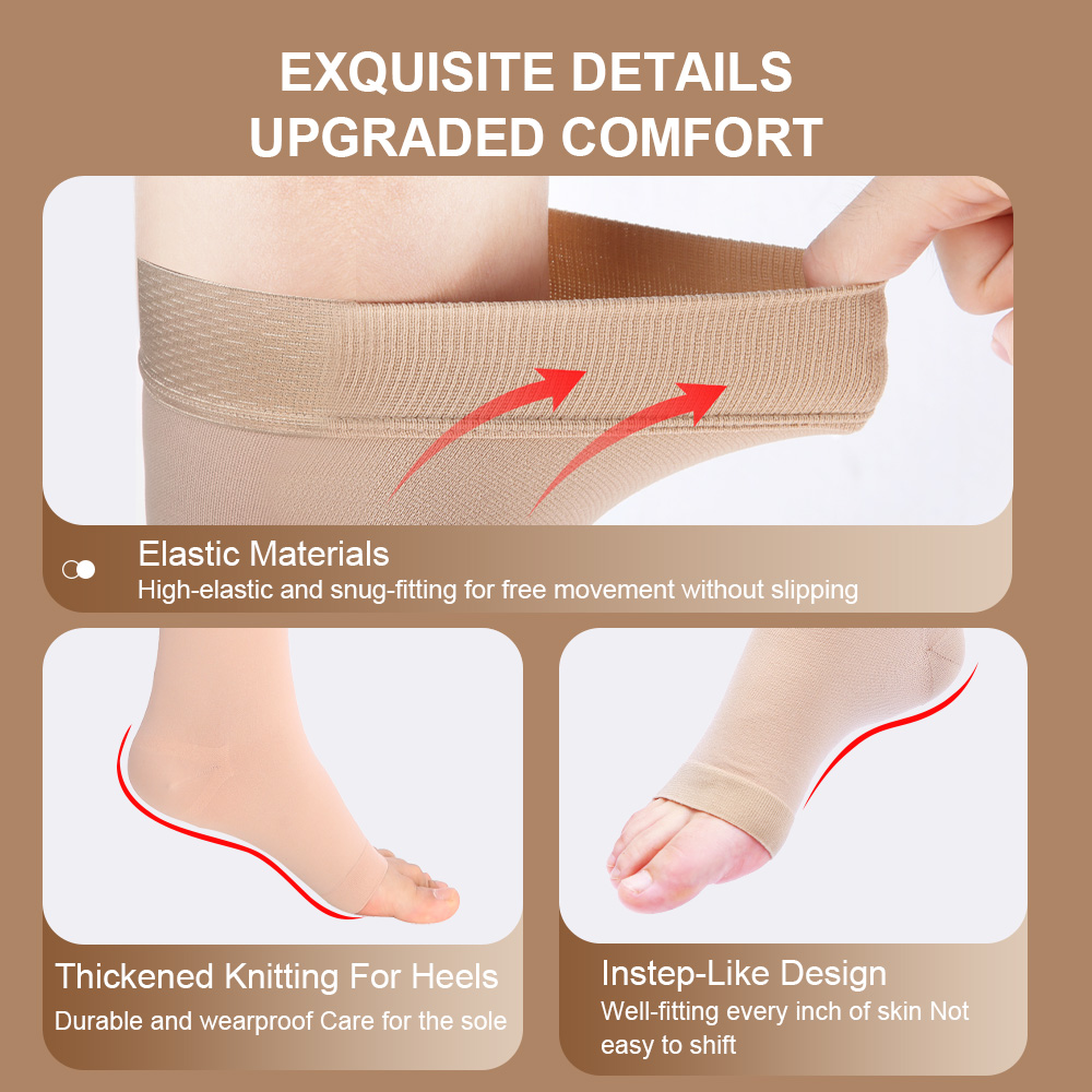 Cofoe جوارب ضغط S-XXL الطبية م - مراجعة Compression Sock Medical وسعره