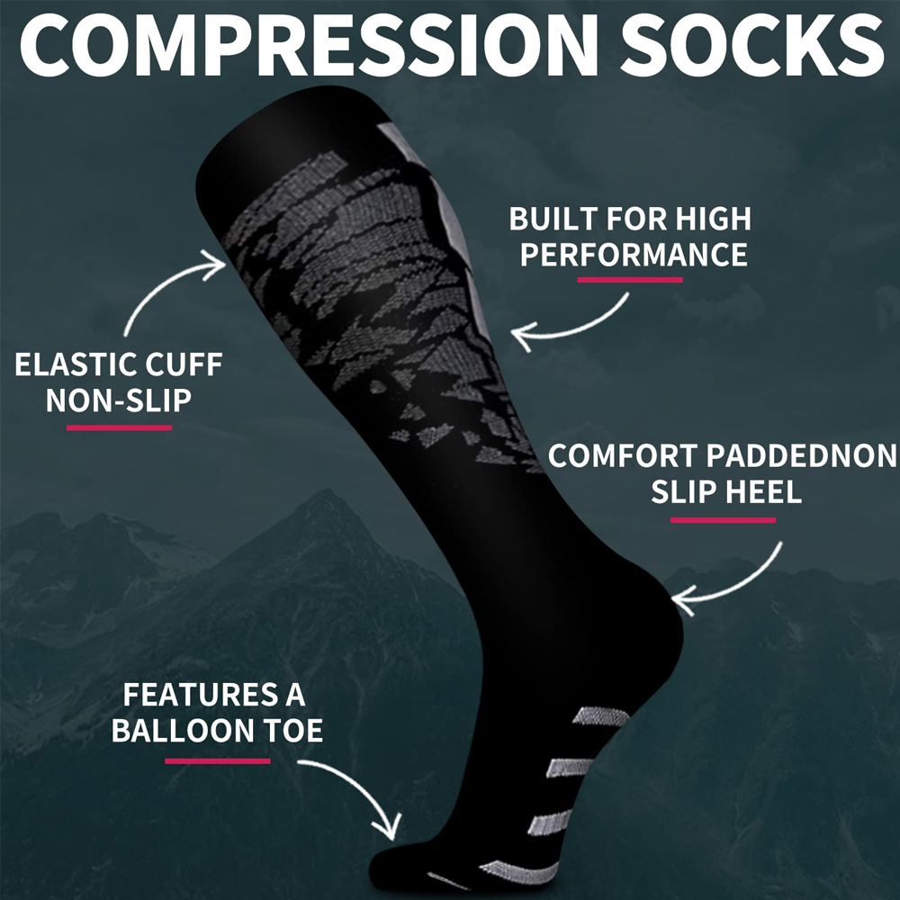 زوج واحد من الجوارب الضاغطة لل - مراجعة Compression Sock Medical وسعره
