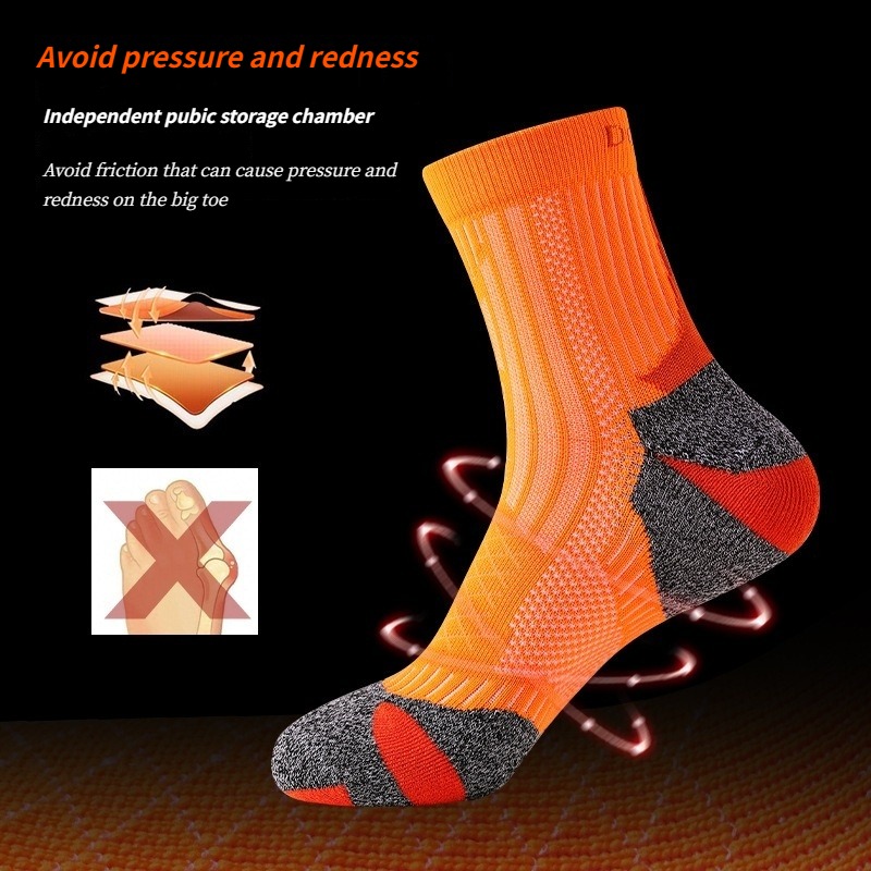 جوارب رياضية ماصة للرطوبة، جوا - مراجعة Athletic Sock Cushion وسعره
