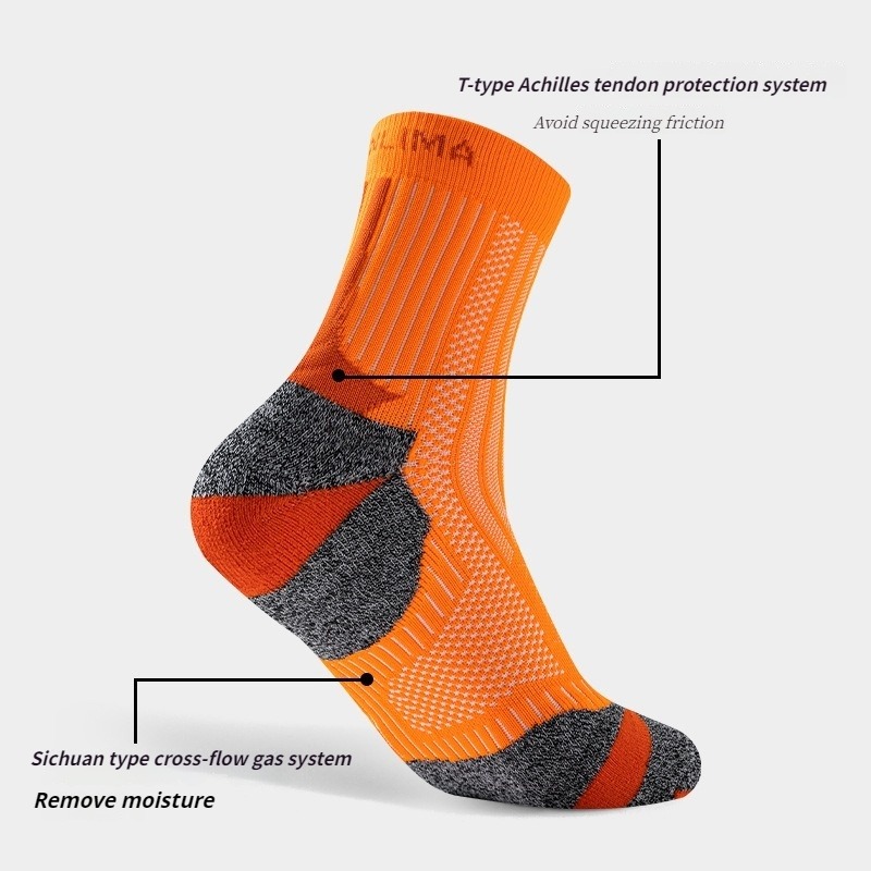 جوارب رياضية ماصة للرطوبة، جوا - مراجعة Athletic Sock Cushion وسعره