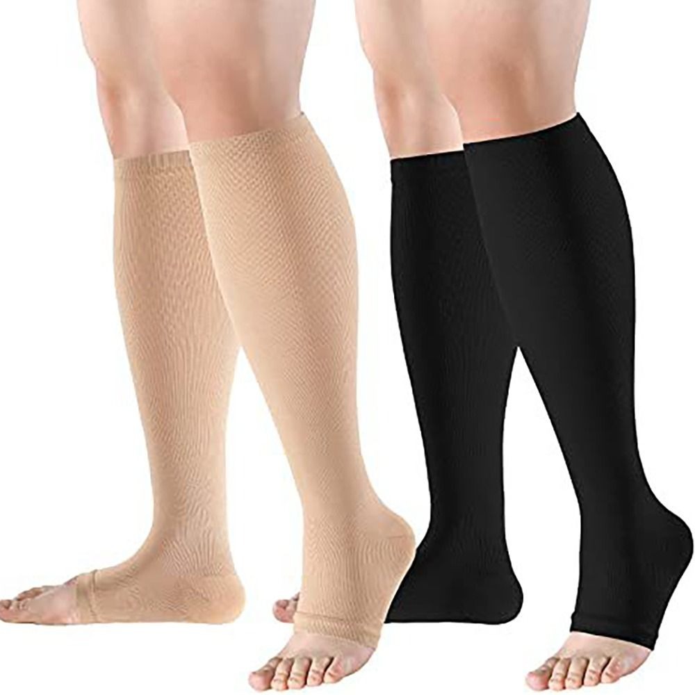 جوارب ضغط طبية مفتوحة الأصابع  - مراجعة Compression Sock Medical وسعره