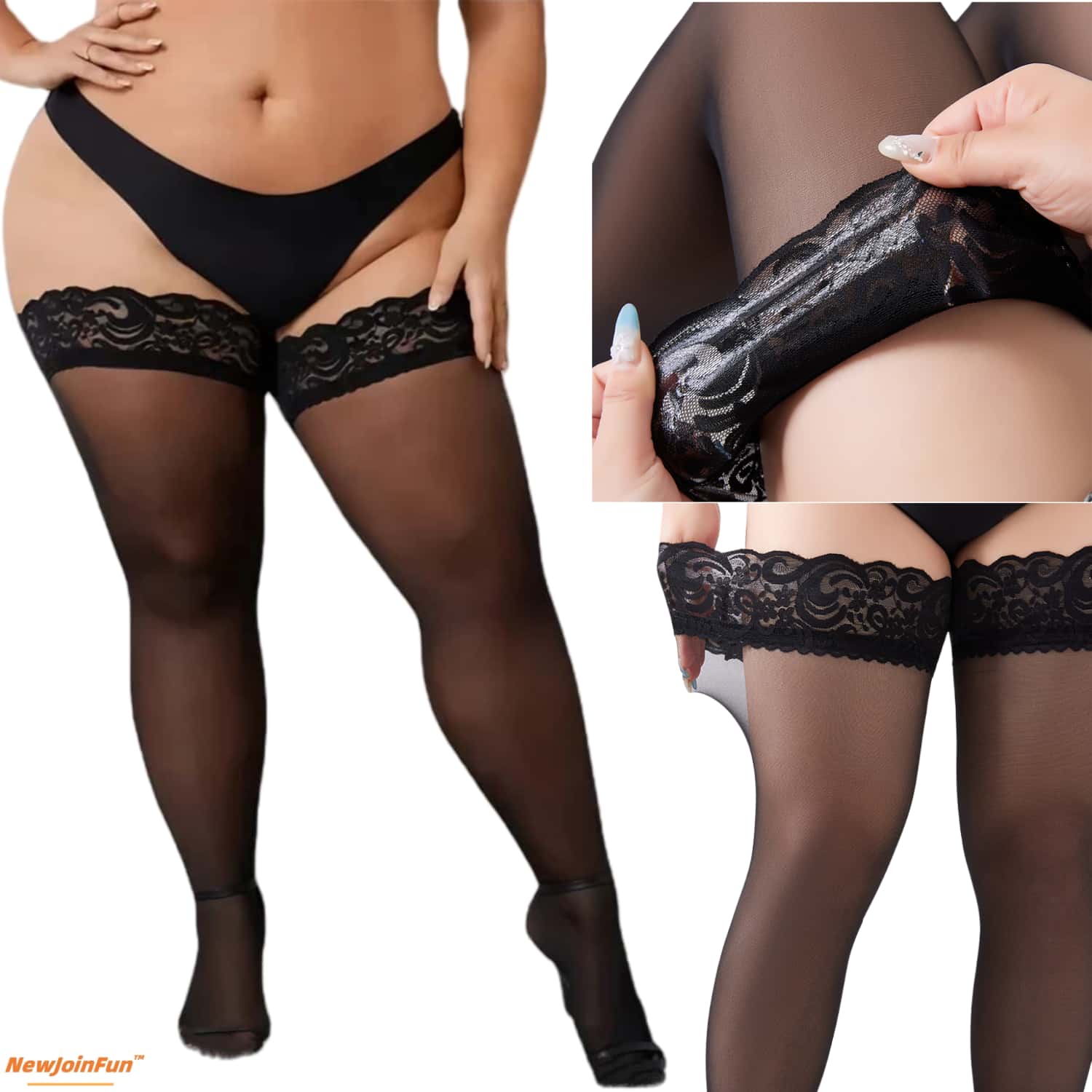 جوارب نسائية طويلة فوق الركبة  - مراجعة Thigh High Sock Stay Up وسعره