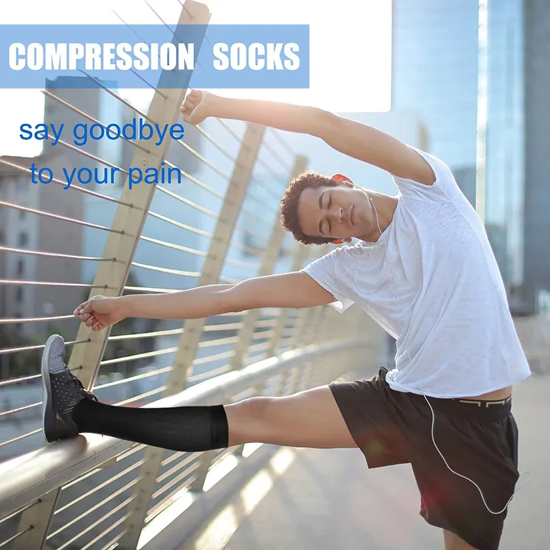 جوارب ضغط طبية مرنة ، أحادية ا - مراجعة Compression Sock Medical وسعره