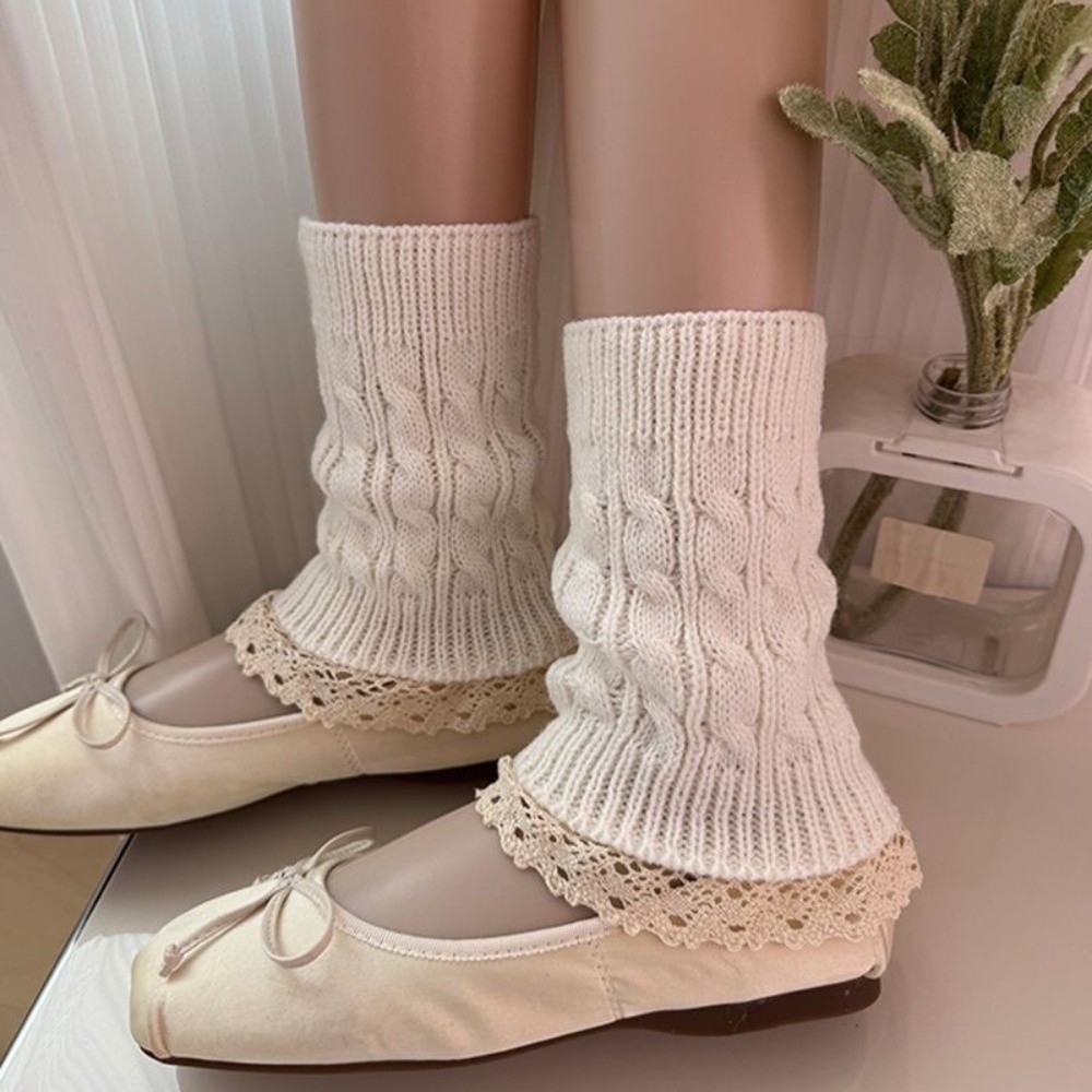 جوارب شتوية دافئة للنساء بتصمي - مراجعة Boot Sock Slouchy وسعره