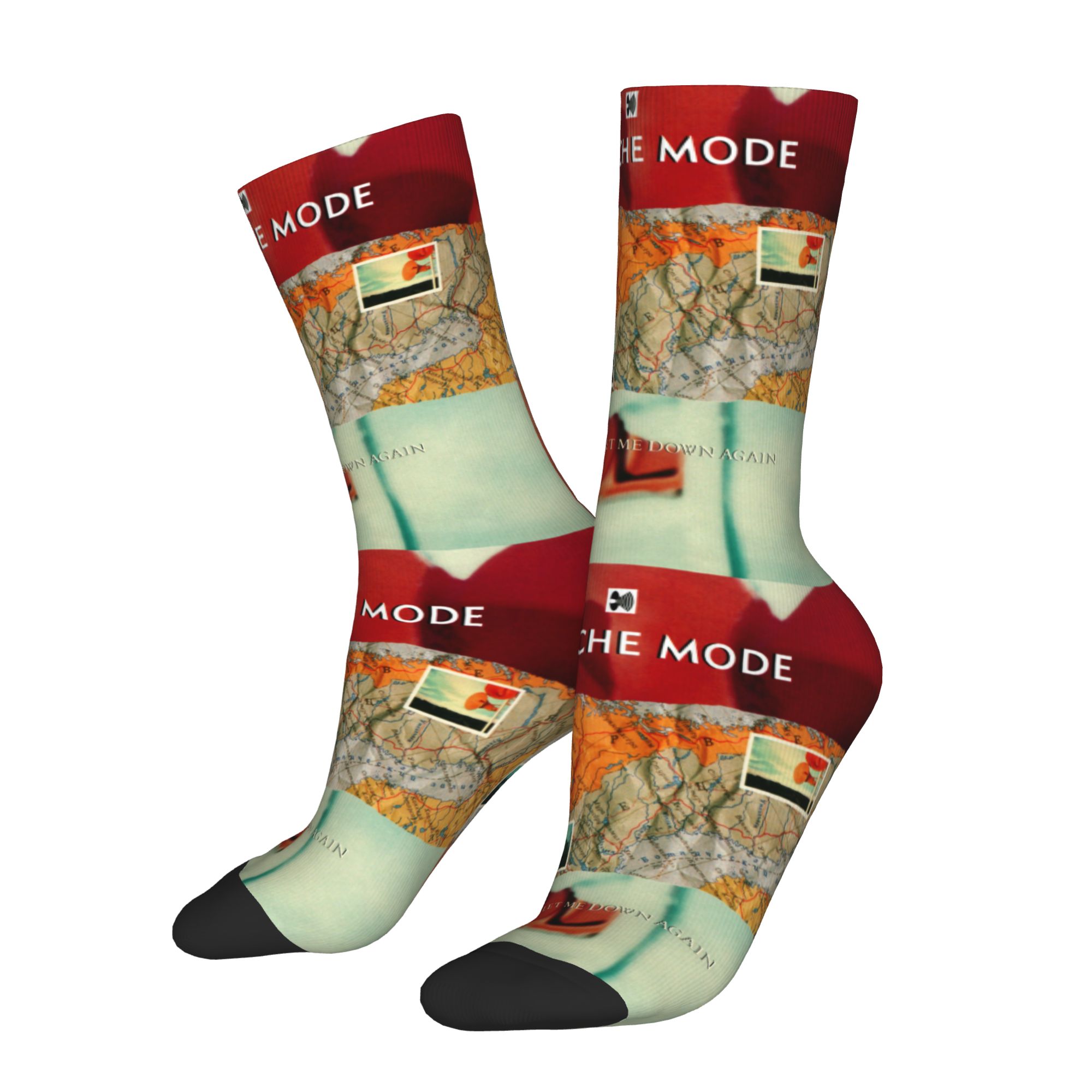 جوارب مخصصة بتصميم D-Depeche C - مراجعة Dress Sock Men وسعره