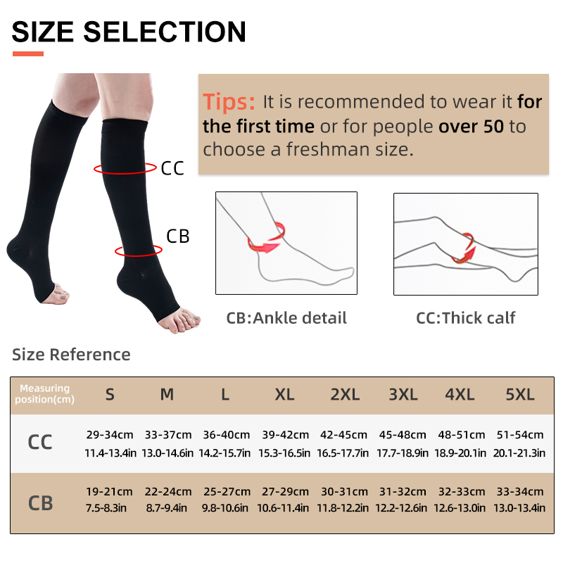 جوارب نسائية ضاغطة طبية من Leg - مراجعة Compression Sock Medical وسعره