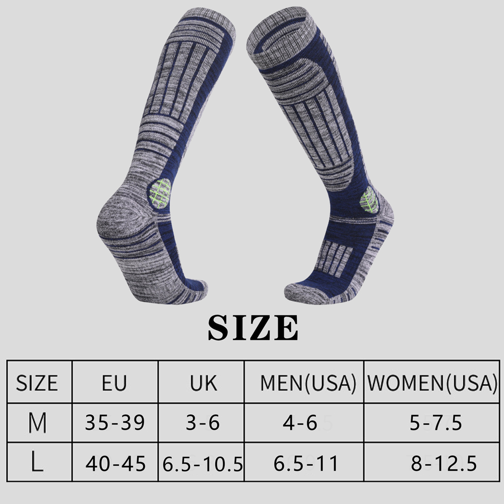 1 زوج الحرارية الشتاء القطن ال - مراجعة Thermal Sock Winter وسعره