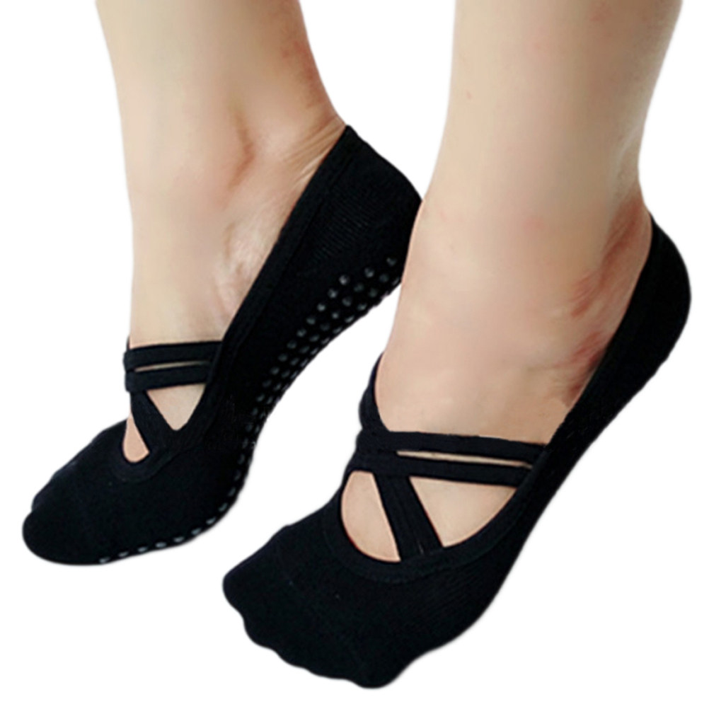 زوجان من جوارب اليوغا النسائية - مراجعة Grip Sock Yoga وسعره