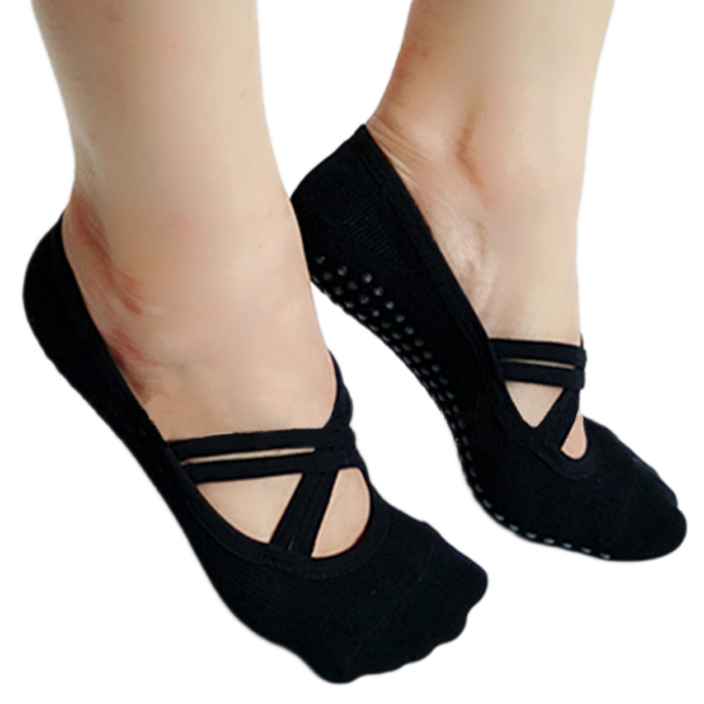 زوجان من جوارب اليوغا النسائية - مراجعة Grip Sock Yoga وسعره