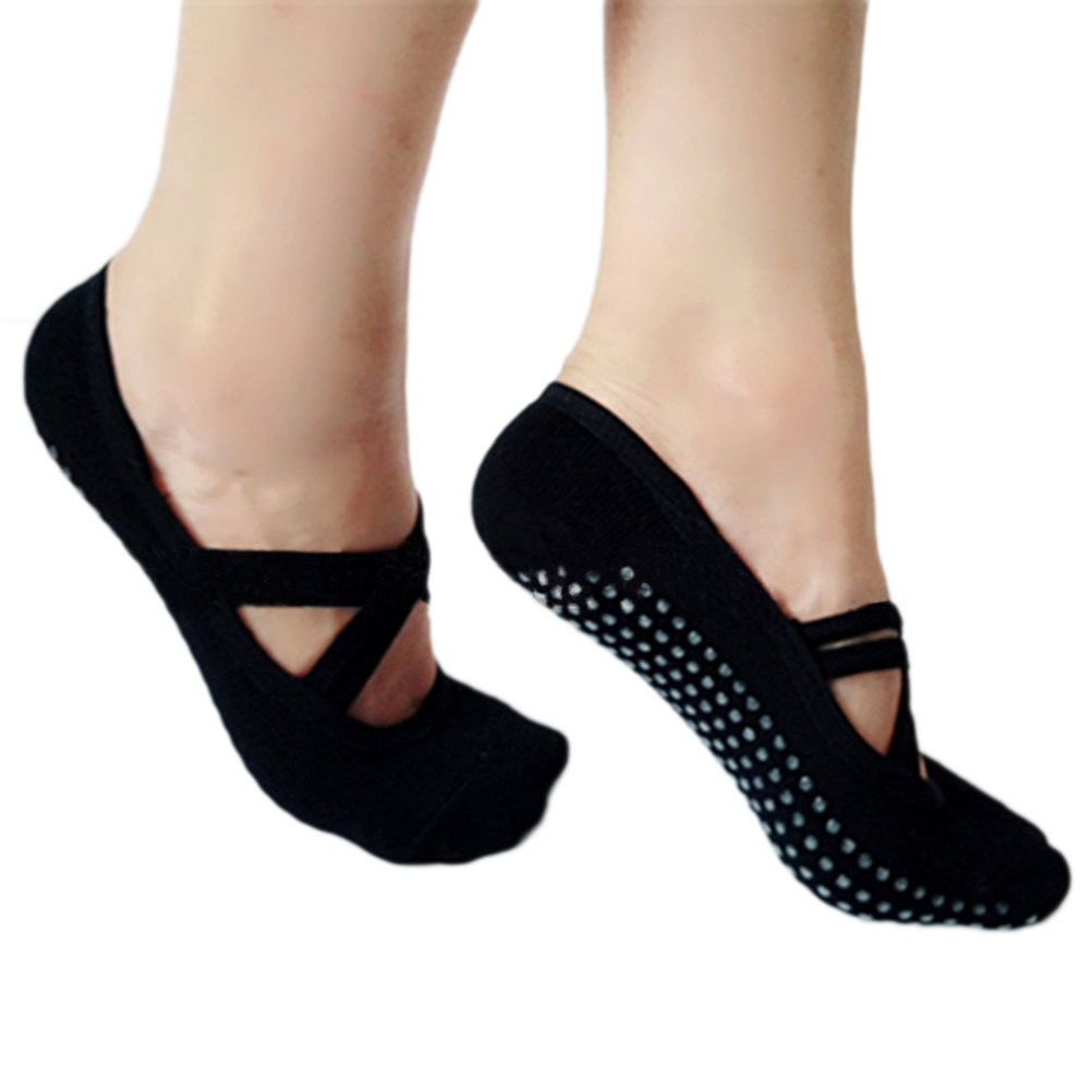 زوجان من جوارب اليوغا النسائية - مراجعة Grip Sock Yoga وسعره