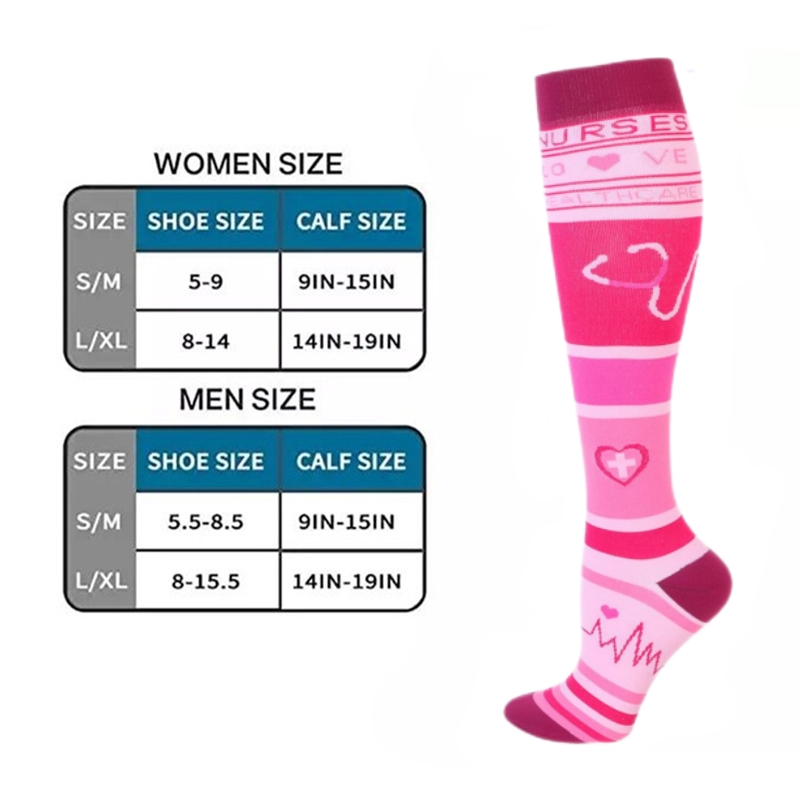 1 Pair Cute Cat Compression So - مراجعة Compression Sock Medical وسعره