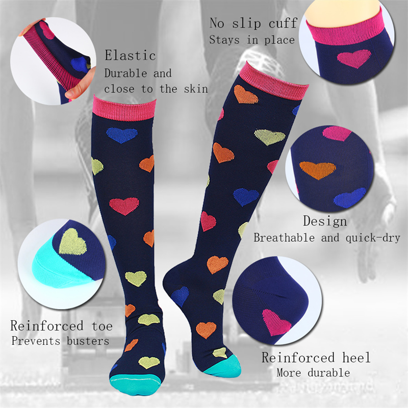 1 Pair Cute Cat Compression So - مراجعة Compression Sock Medical وسعره