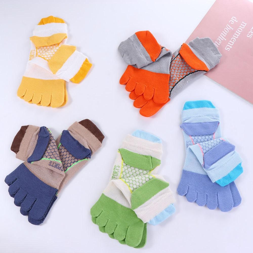 جوارب قطنية للأطفال بألوان متن - مراجعة Toe Sock Split وسعره