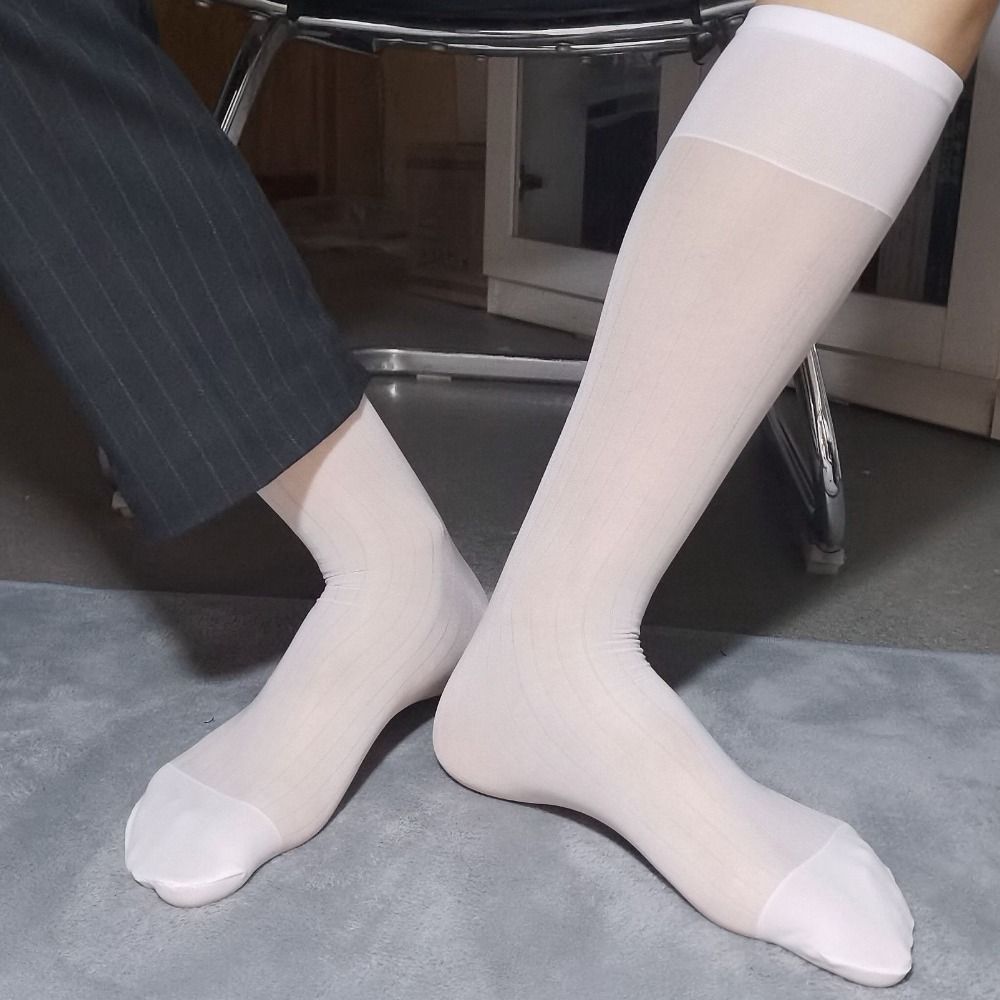 جوارب رجالية شفافة رفيعة، جوار - مراجعة Dress Sock Men وسعره